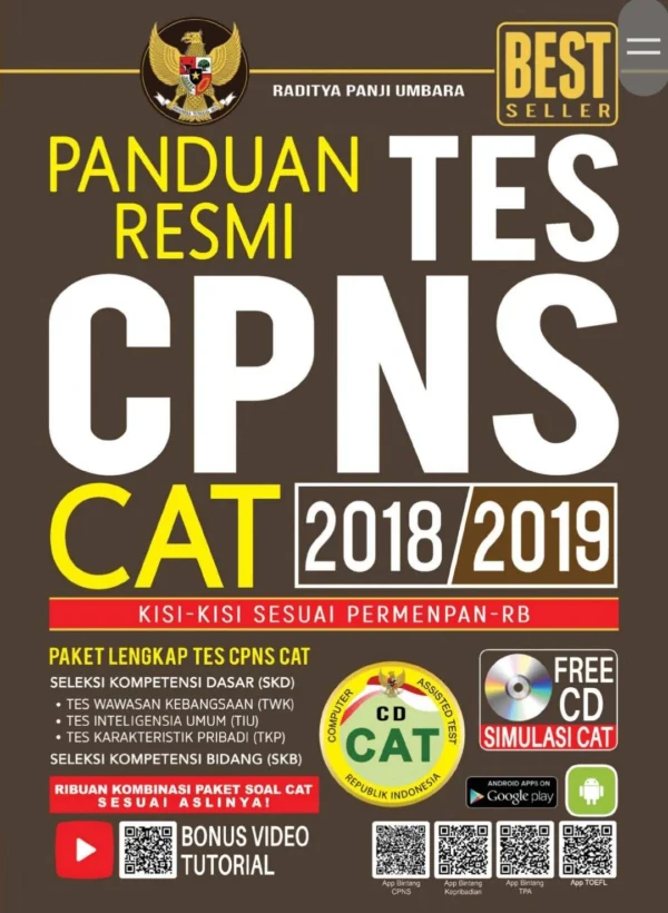 Buku Panduan Resmi Tes CPNS CAT 2018/2019