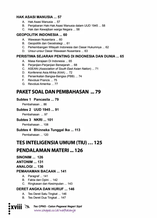 Buku Panduan Resmi Tes CPNS CAT 2018/2019 - Gambar 3