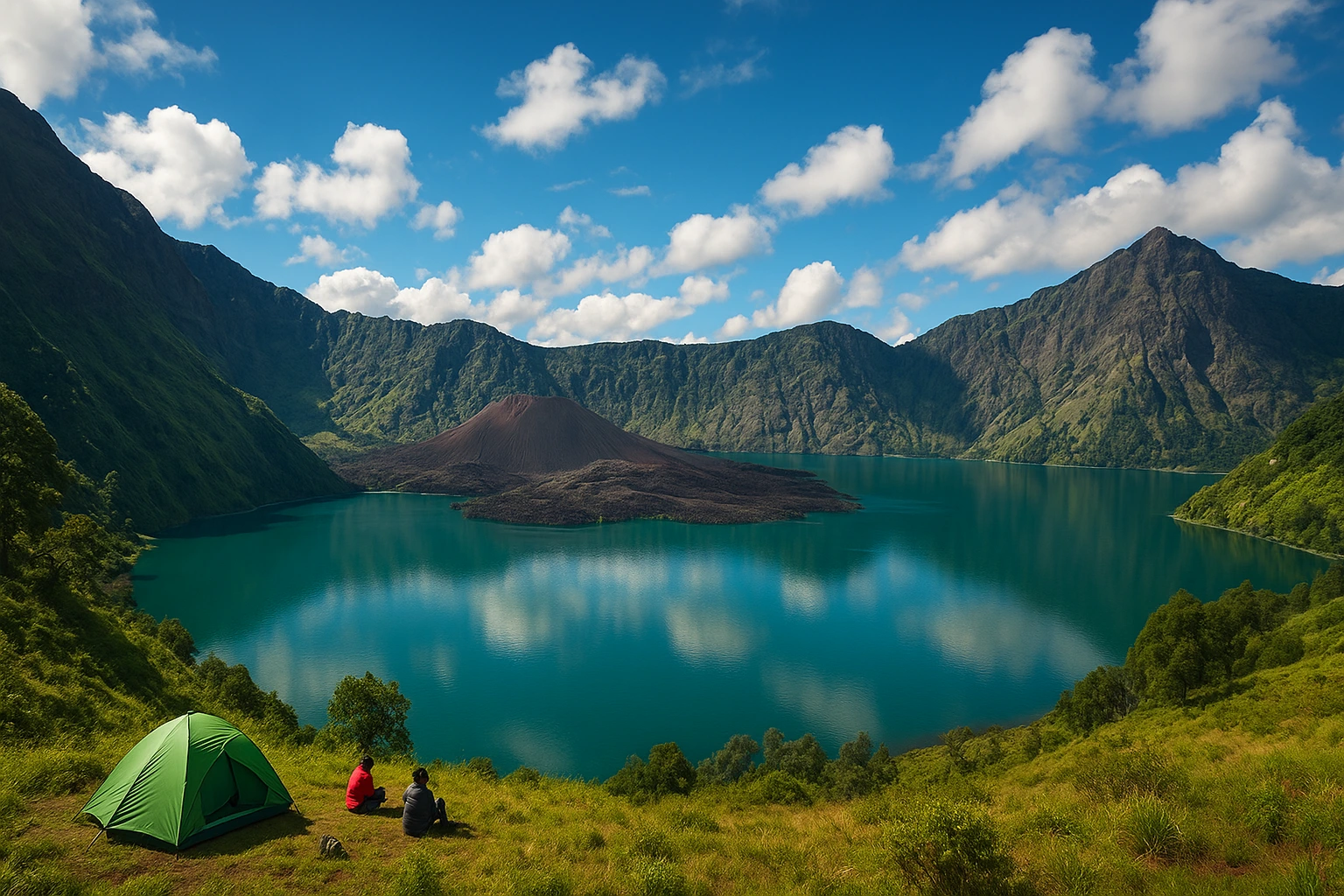 Pesona Danau Segara Anak, Surga Tersembunyi di Gunung Rinjani
