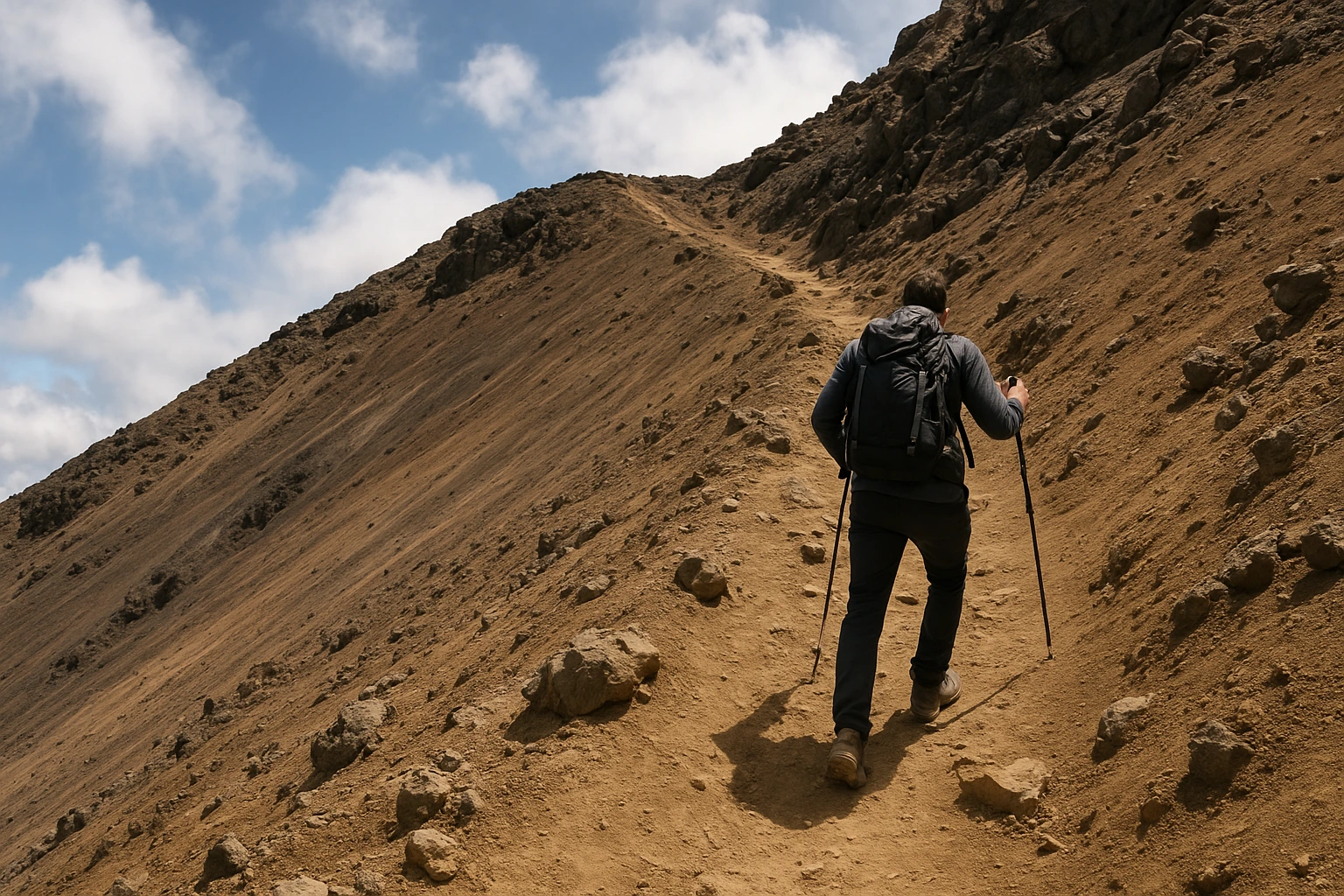 Tanjakan Putus Asa, Ujian Terakhir Menuju Puncak Gunung Rinjani yang Menguras Tenaga dan Mental