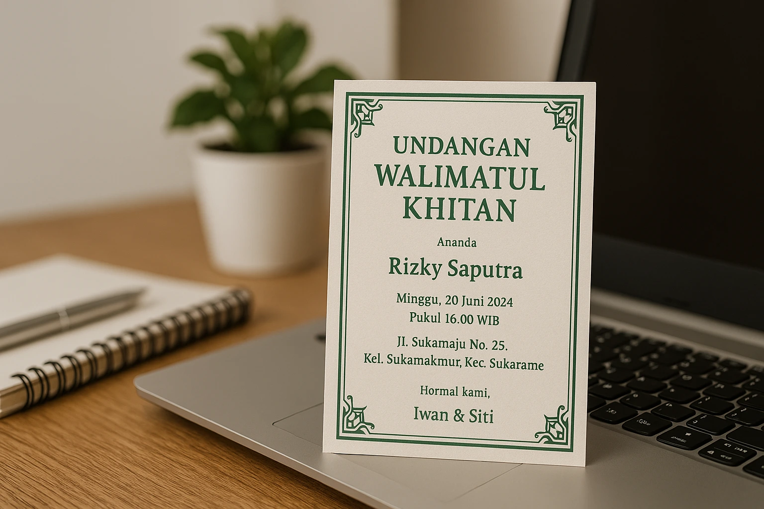 Download Undangan Walimatul Khitan Format Word : Mudah, Praktis, dan Bisa Diedit Sendiri!
